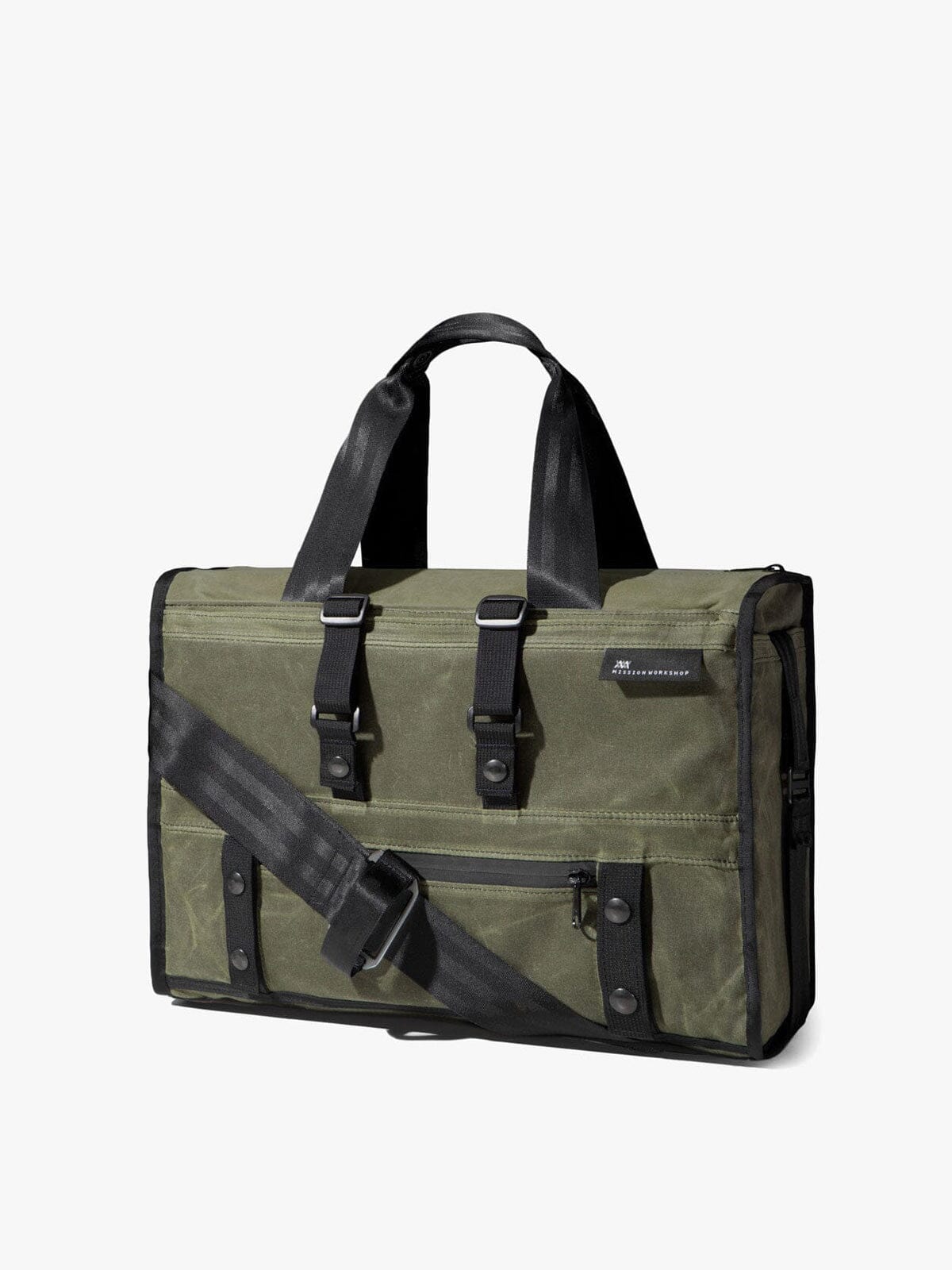 Transit Laptop Brief från Mission Workshop - Väderbeständiga väskor och tekniska kläder - San Francisco och Los Angeles - Byggd för att tåla - Garanterad för alltid