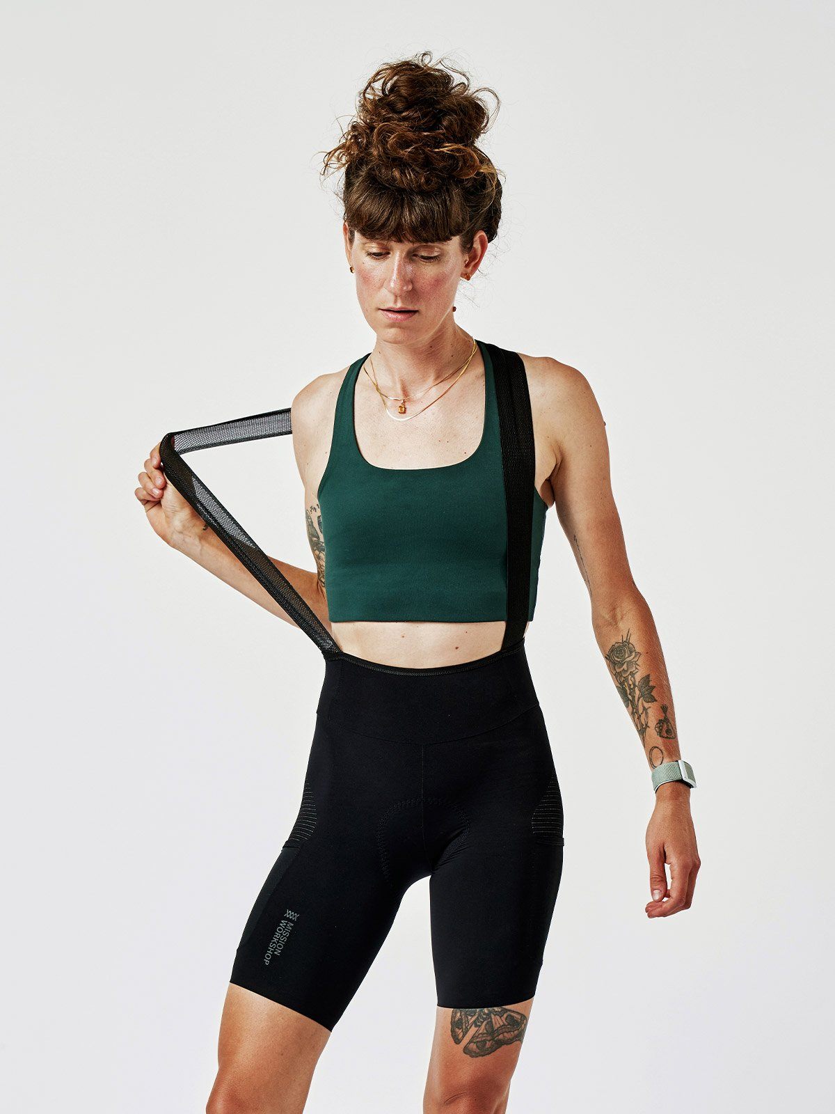Mission Pro Bib Women's från Mission Workshop - Väskor och tekniska kläder för väderskydd - San Francisco och Los Angeles - Byggda för att tåla - Garanterade för alltid