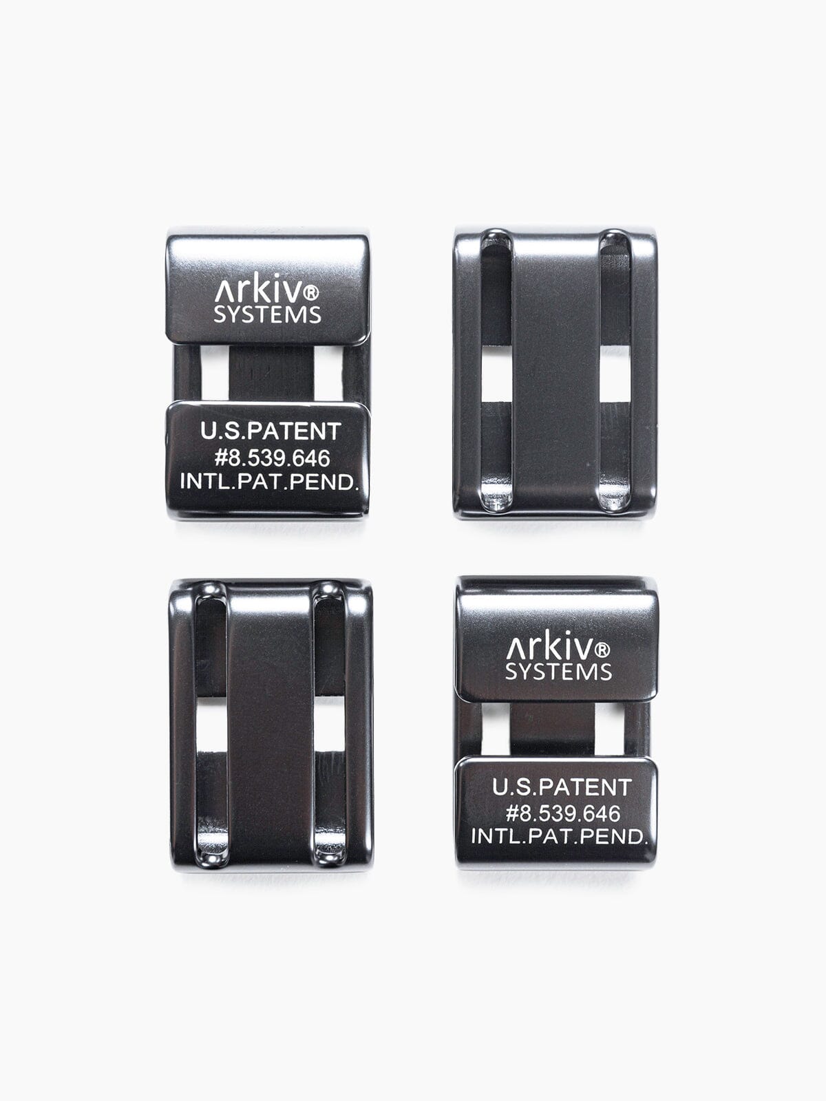 Arkiv® Clipsset i fyra delar från Mission Workshop - Väskor och tekniska kläder för väder och vind - San Francisco & Los Angeles - Byggda för att tåla - Garanterade för evigt