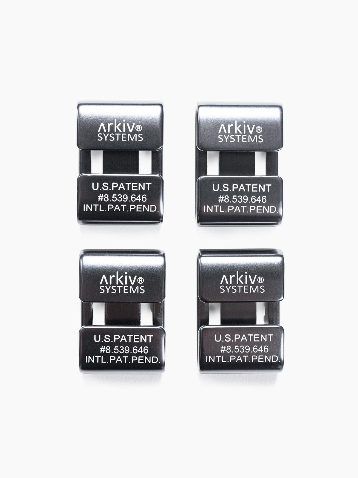 Arkiv® Clipsset i fyra delar från Mission Workshop - Väskor och tekniska kläder för väder och vind - San Francisco & Los Angeles - Byggda för att tåla - Garanterade för evigt
