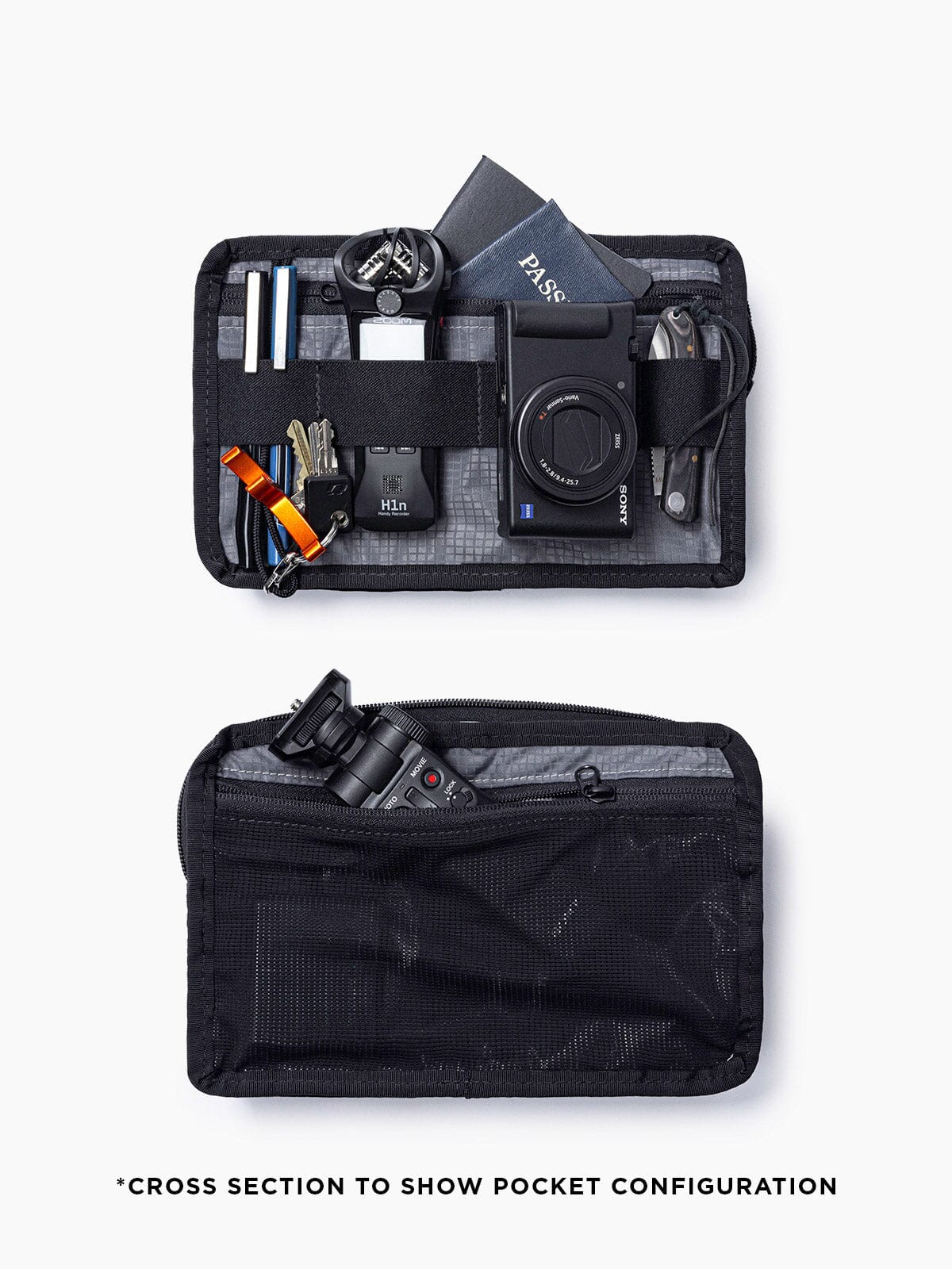 Notch Tech Pouch by Mission Workshop - Väderbeständiga väskor och tekniska kläder - San Francisco & Los Angeles - Byggd för att hålla - Garanterad för alltid