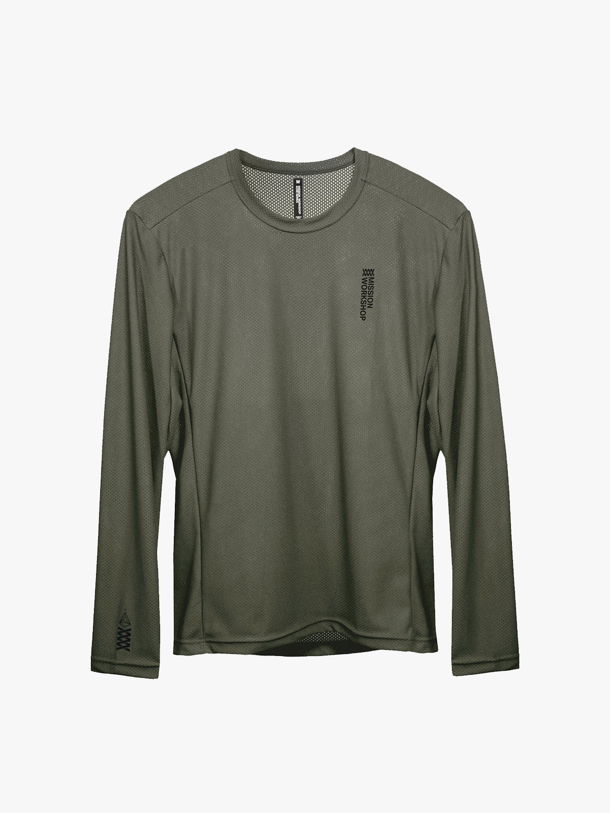 Mission Pro Tech Tee : LS Men's från Mission Workshop - Väskor och tekniska kläder för väderskydd - San Francisco och Los Angeles - Byggda för att tåla - Garanterade för alltid